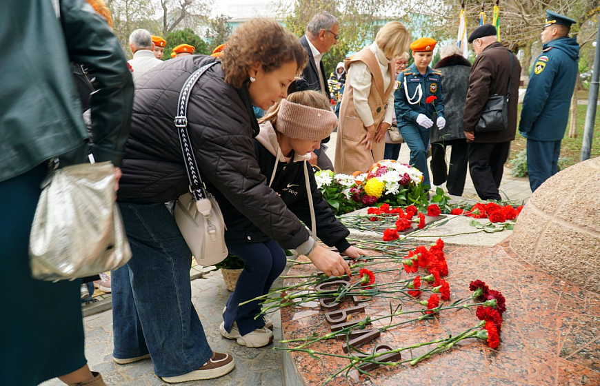 В Евпатории чествовали ликвидаторов последствий радиационных аварий и катастроф